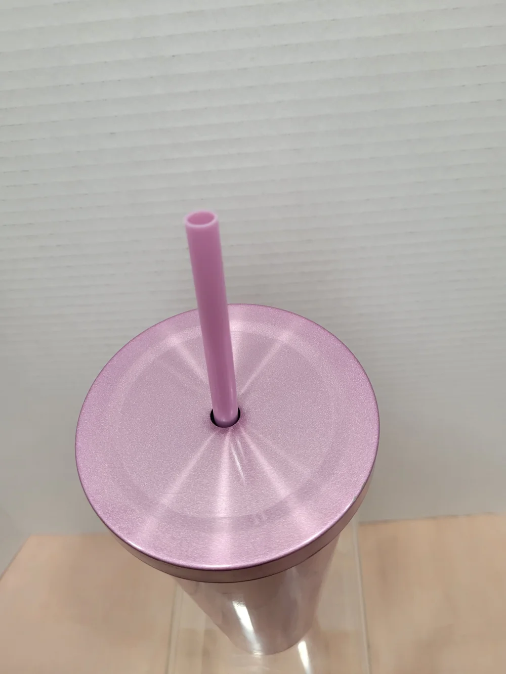 Dunkin Metallic Purple Tumbler with Straw - Sleek Everyday Cup